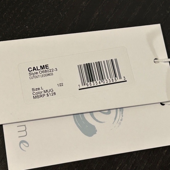 Johnny Was Calme High Rise Cutout Ankle Leggings Purple Size L - Picture 7 of 9